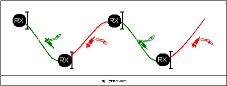 Beginning Agility - Front Cross - Blind Cross - Rear Cross - What's the  Difference? 